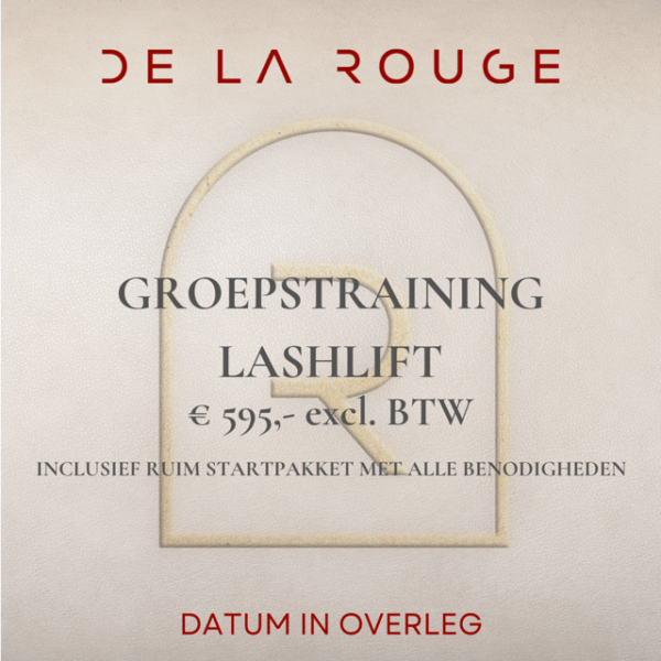 Groepstraining - Lashlift